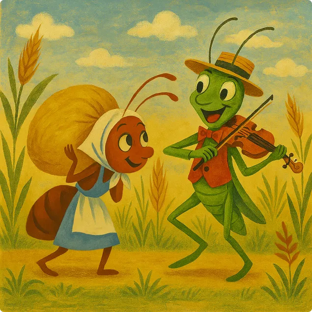 The Ant and the Grasshopper