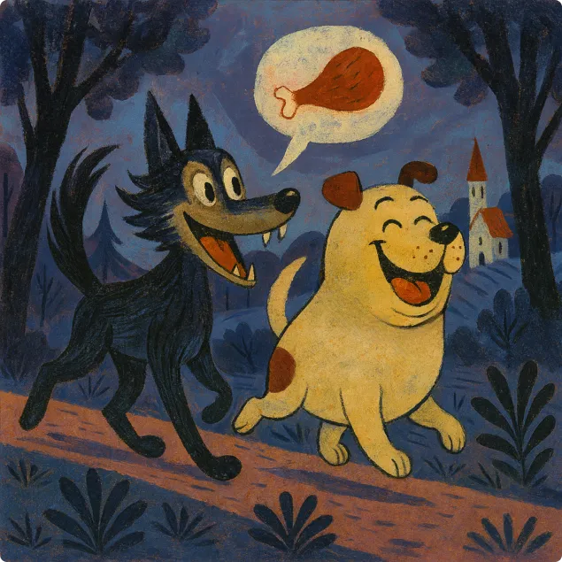 The Dog and The Wolf