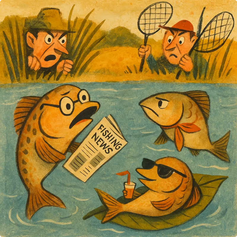 Panchatantra Fables - Tale of the Three Fishes
