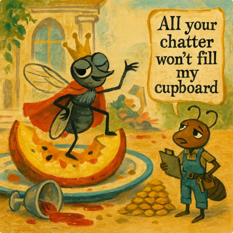 Aesop's Fables - The Ant and The Fly