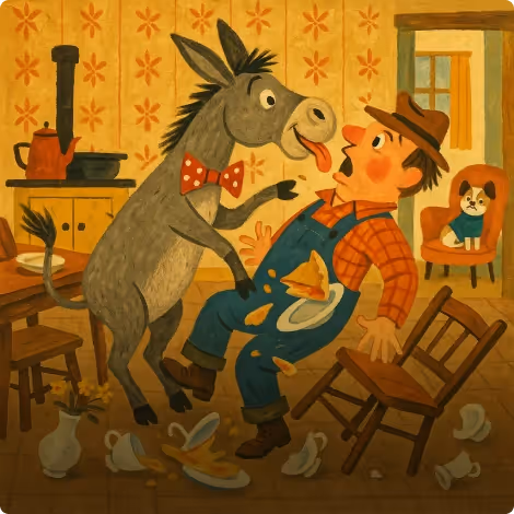 The Donkey and The Lapdog