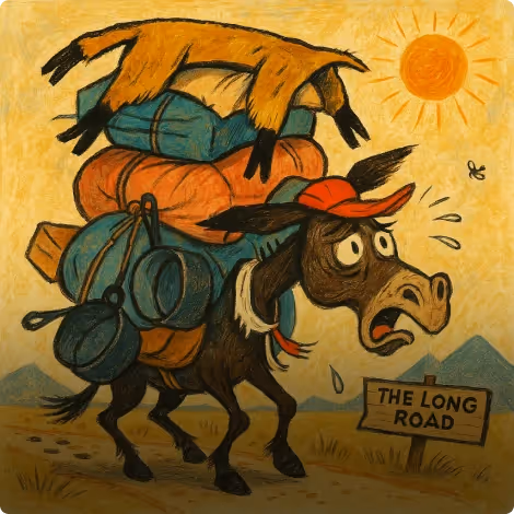 The Donkey and the Mule