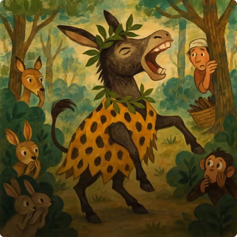 The Donkey in the Leopard's Skin