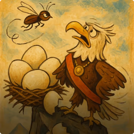 The Eagle and the Beetle