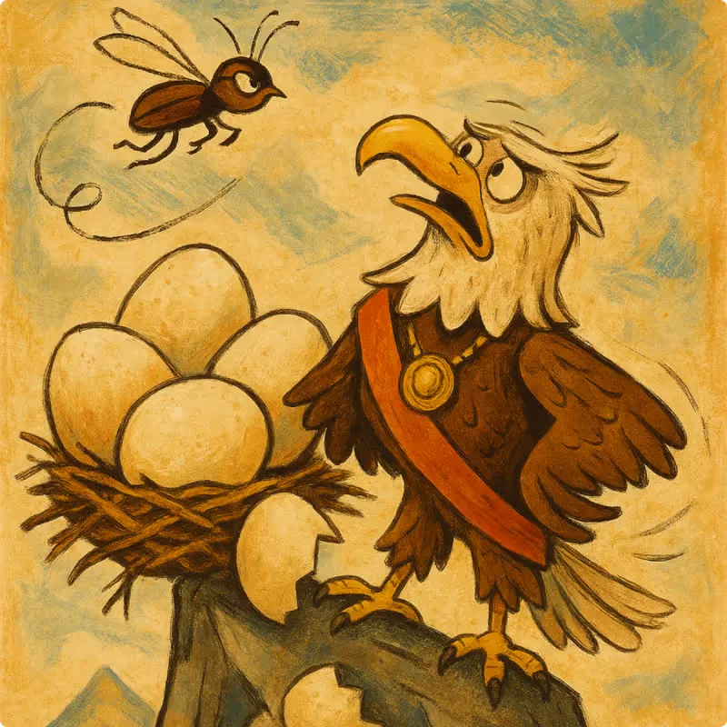 Aesop's Fables - The Eagle and the Beetle