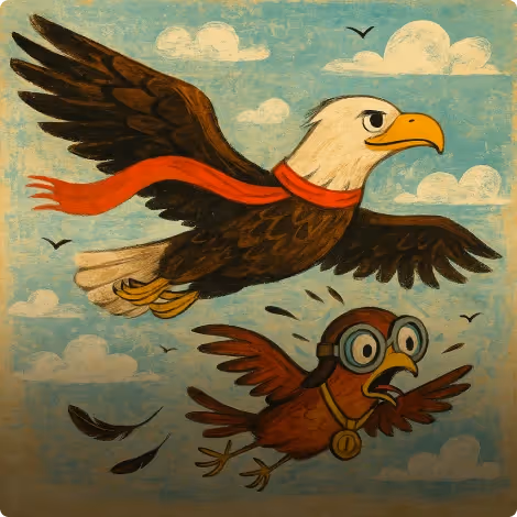The Eagle and The Kite