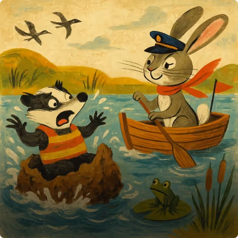 The Farmer and the Badger