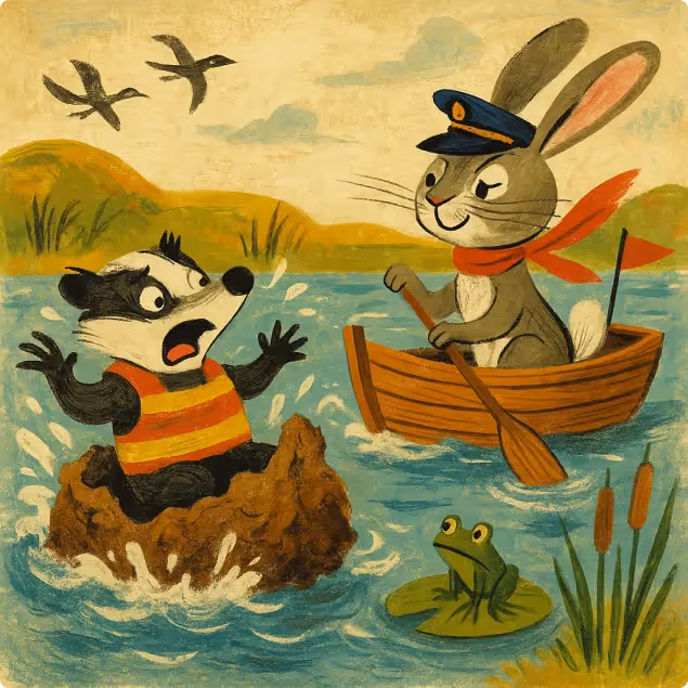 The Farmer and the Badger