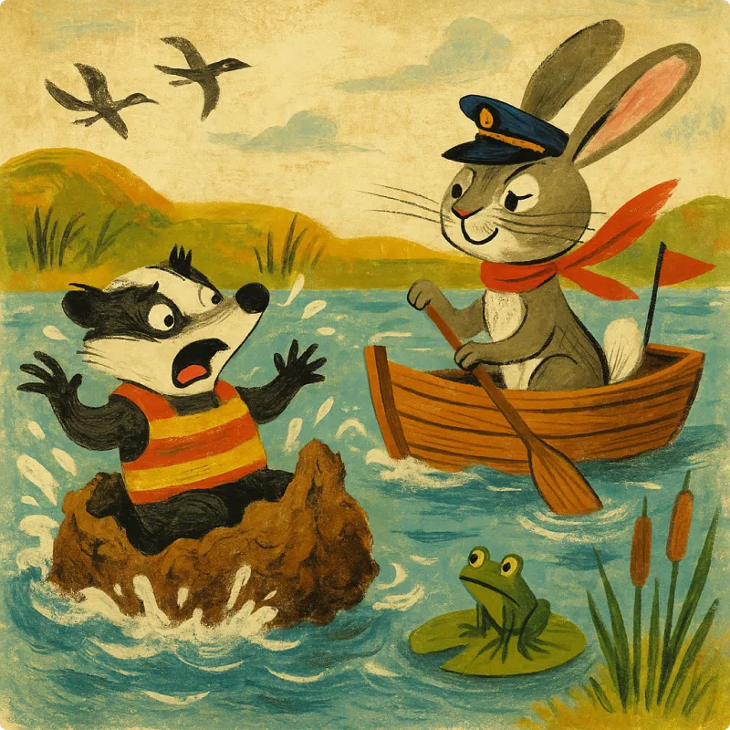 Japanese Folktale - The Farmer and the Badger