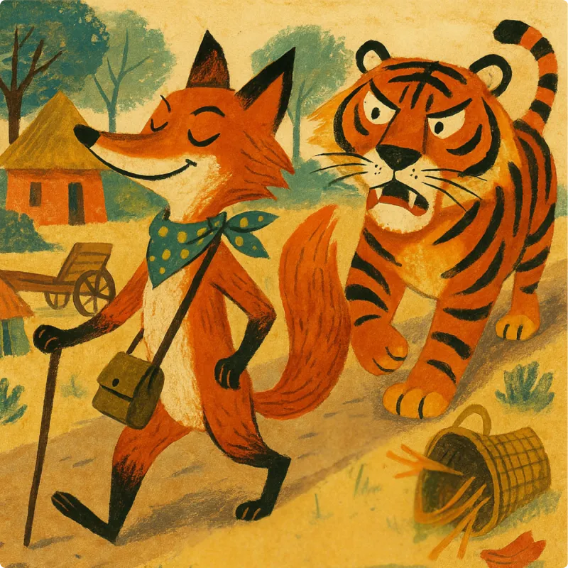 The Fox and the Tiger