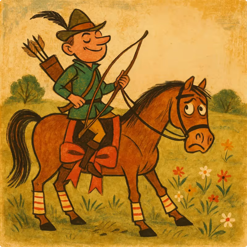 Aesop's Fables - The Horse and The Stag