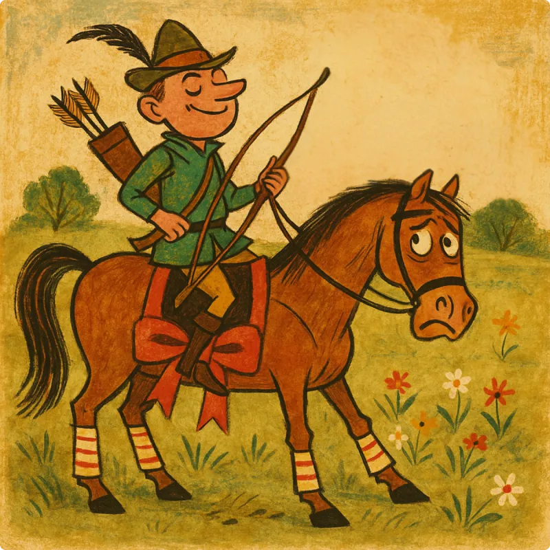 Aesop's Fables - The Horse and The Stag
