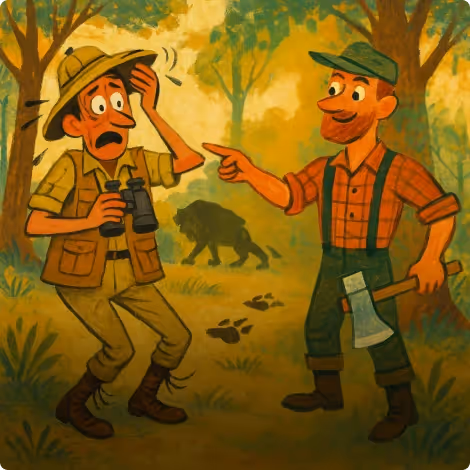 The Hunter and The Woodman