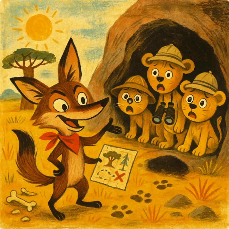 Panchatantra Fables - The Lioness and the Young Jackal
