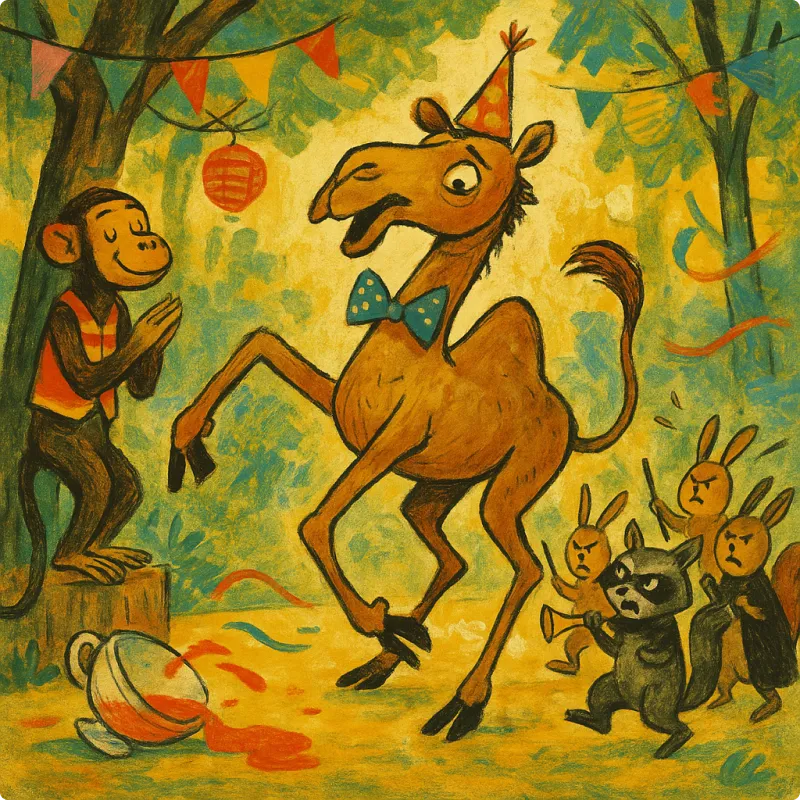 Aesop's Fables - The Monkey and The Camel