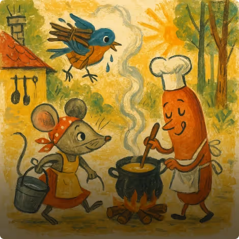 The Mouse, the Bird, and the Sausage
