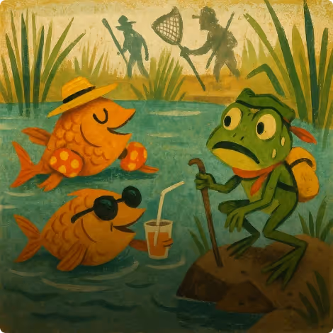 The Tale of Two Fish and a Frog