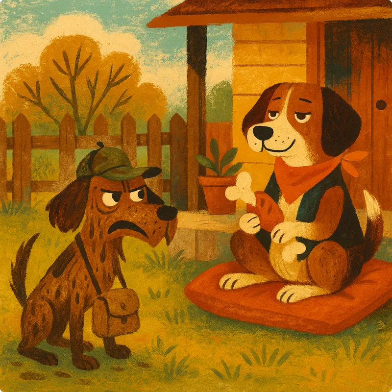 Aesop's Fables - The Two Dogs