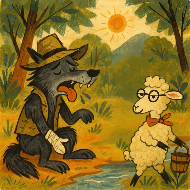 Aesop's Fables - The Wolf and The Sheep