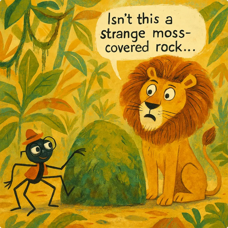 Akan Fables - Anansi and the Moss-Covered Rock
