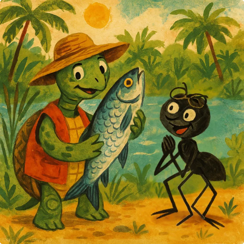 Anansi the Spider Stories - Anansi Goes Fishing