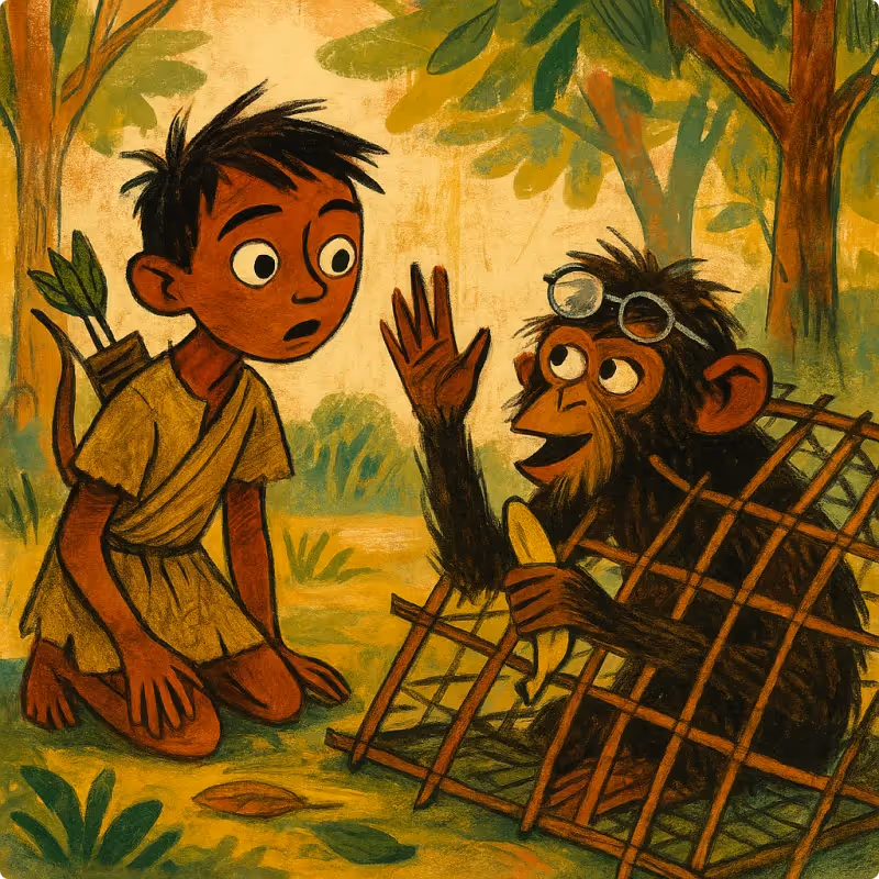 The Ape, the Snake, and the Lion