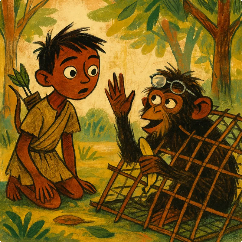 The Ape, the Snake, and the Lion