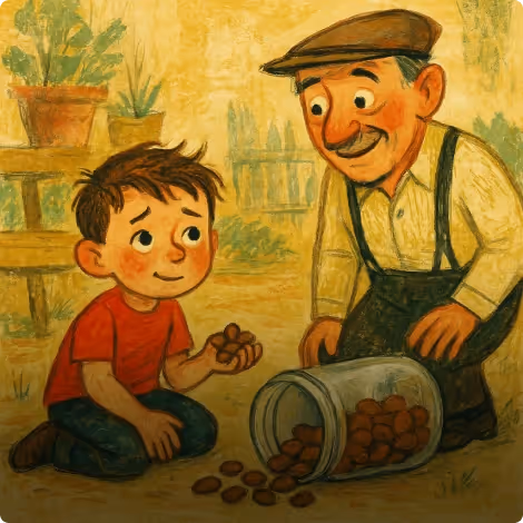 The Boy and the Filberts