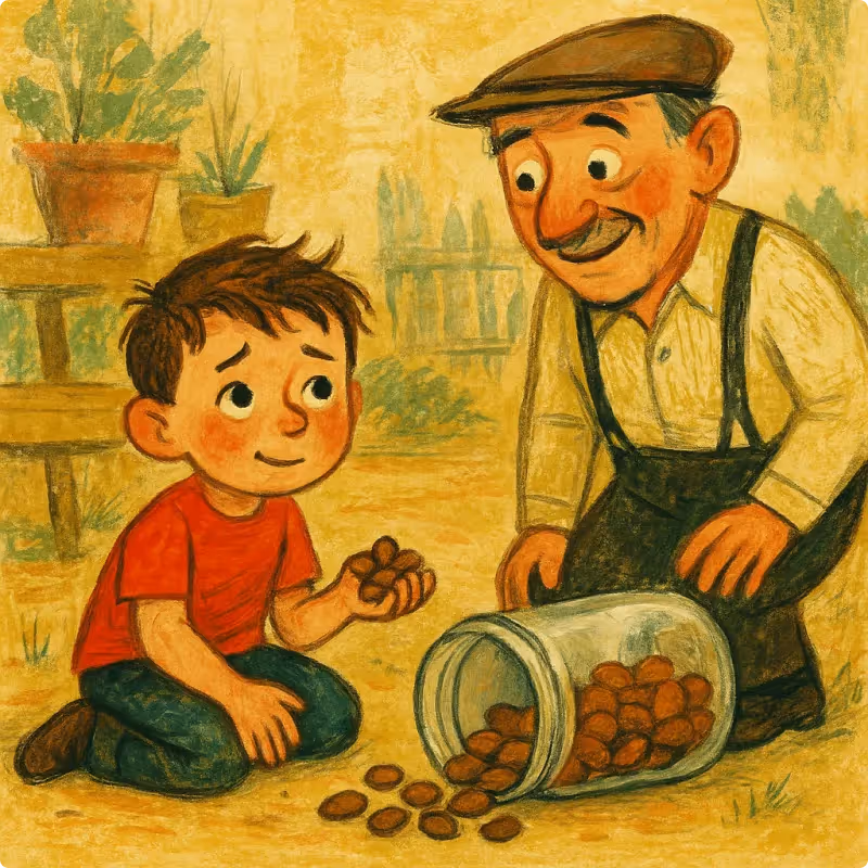 The Boy and the Filberts