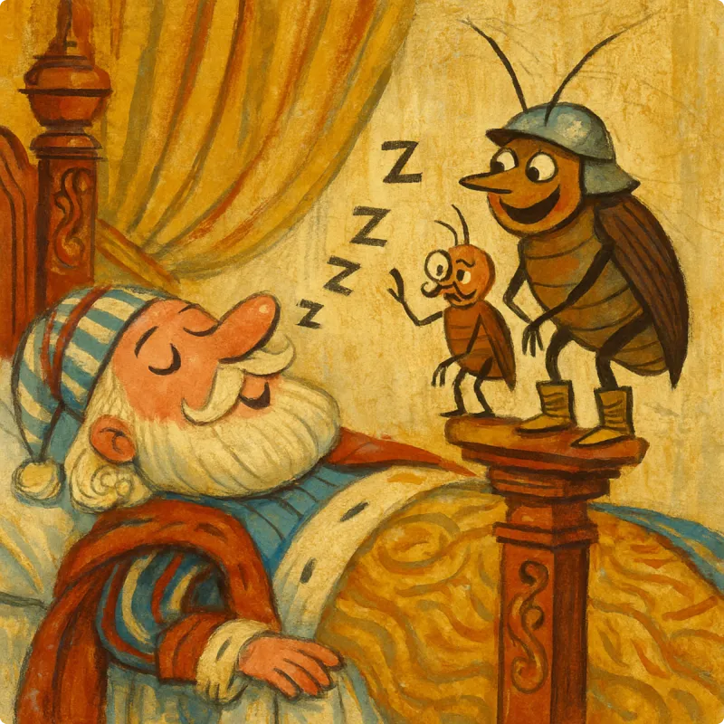 Panchatantra Fables - The Bug and the Poor Flea