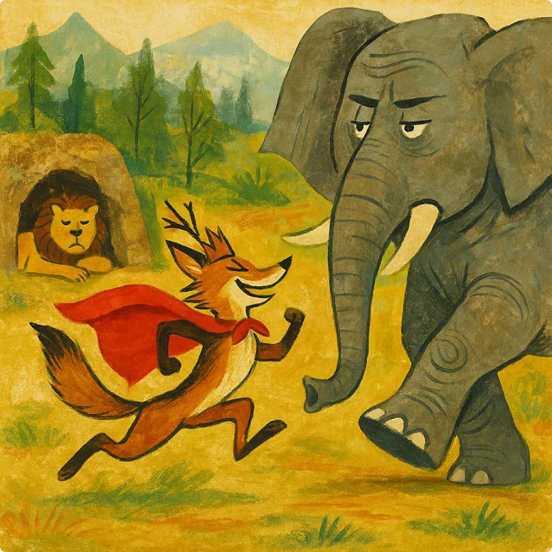 Jataka Tales - The Foolhardy Jackal