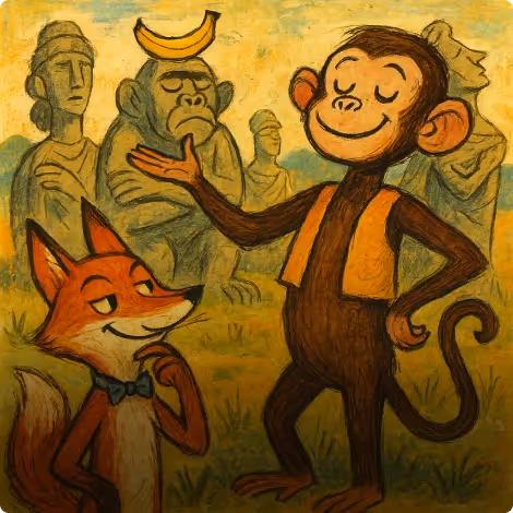 The Fox and Monkey