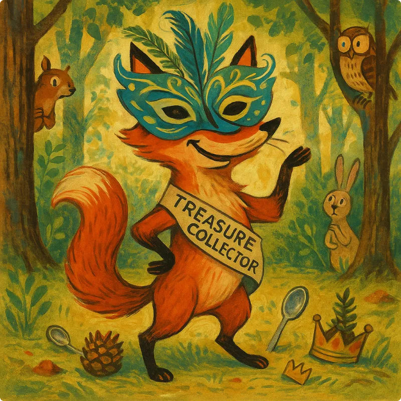 Aesop's Fables - The Fox and The Mask