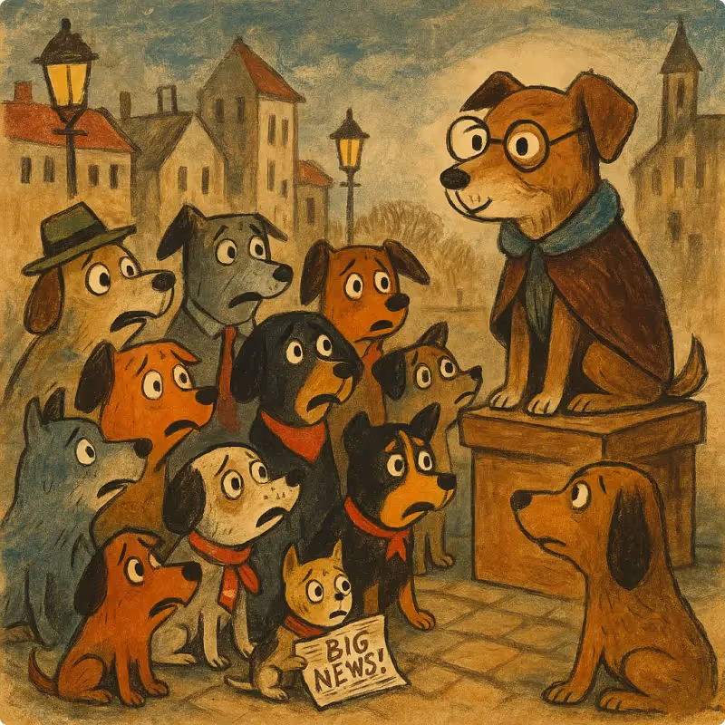 Jataka Tales - The Guilty Dogs
