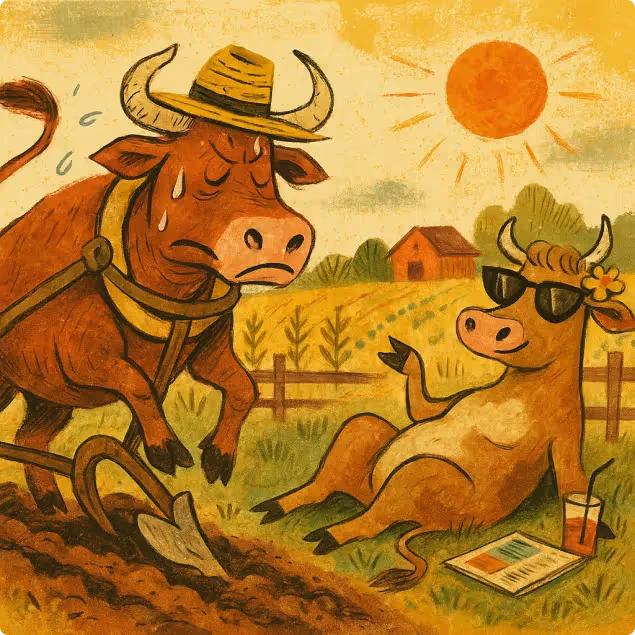 The Heifer and the Ox