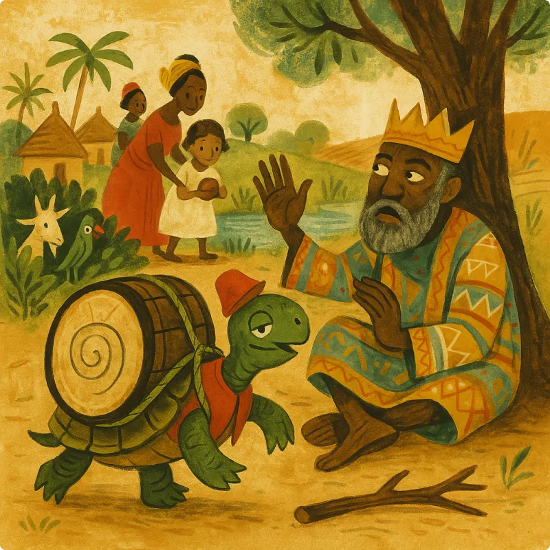 Igbo Folktales - The King's Magic Drum