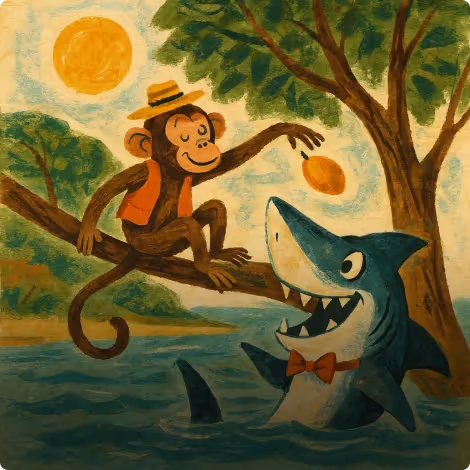 The Monkey, the Shark, and the Washerman's Donkey