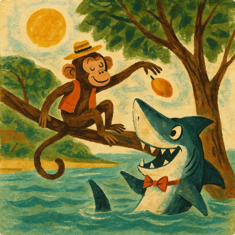 The Monkey, the Shark, and the Washerman’s Donkey
