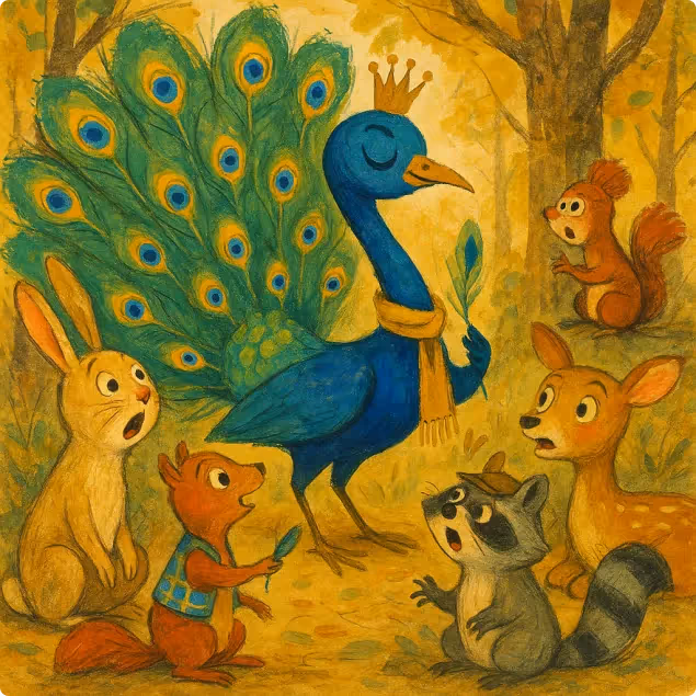 The Peacock Stripped of his Feathers