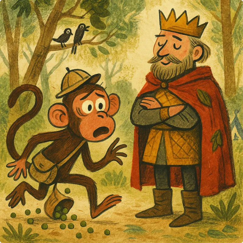 Jataka Tales - The Penny Wise Monkey