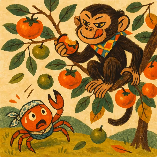 The Quarrel of the Monkey and the Crab