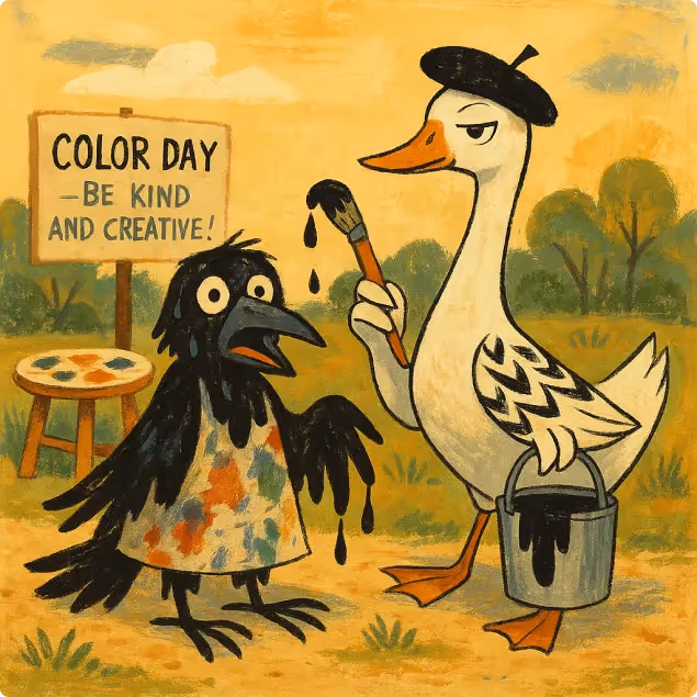 The Raven and the Goose