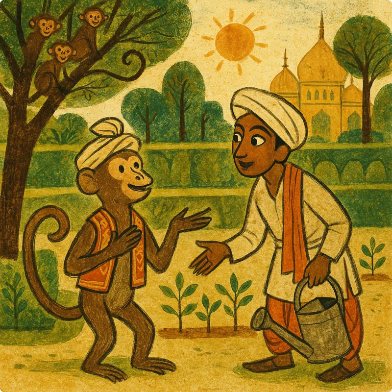 Jataka Tales - The Stupid Monkeys