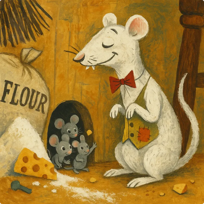 Aesop's Fables - The Weasel and The Mice