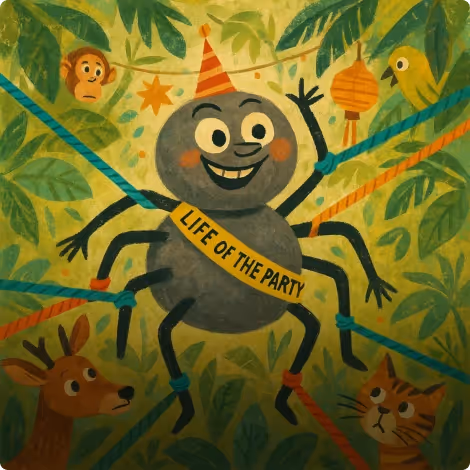 Why Anansi Has Eight Thin Legs