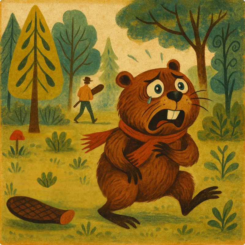 Aesop's Fables - A Hunted Beaver