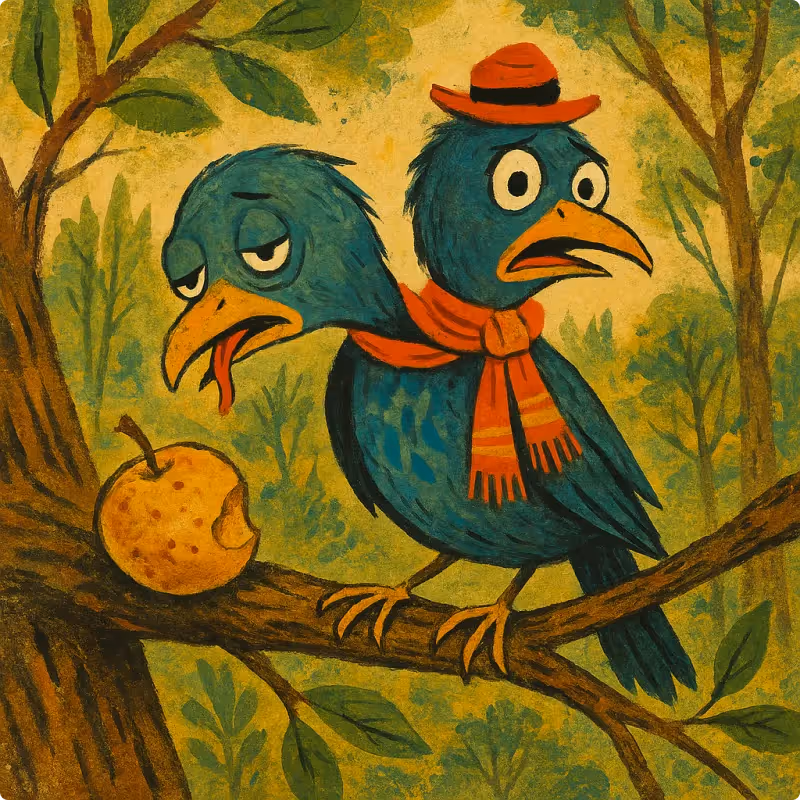 Panchatantra Fables - The Bird with Two Heads