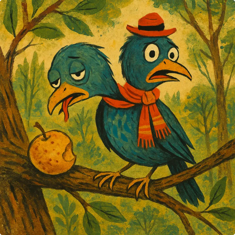 Panchatantra Fables - The Bird with Two Heads