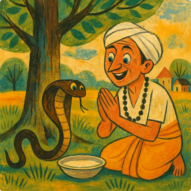 The Brahmin and the Cobra