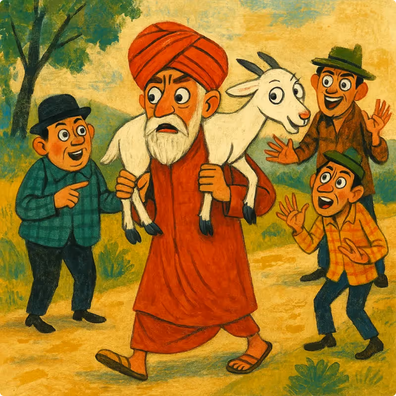 Panchatantra Fables - The Brahmin and the Crooks